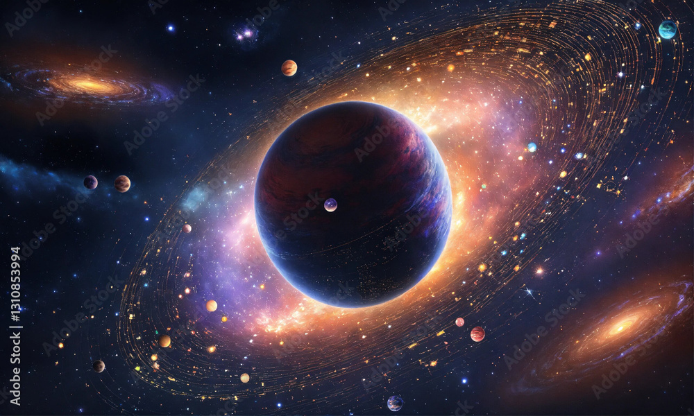 Obraz premium planet in space