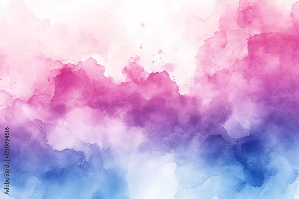 Obraz premium abstract watercolor background with watercolor splashes