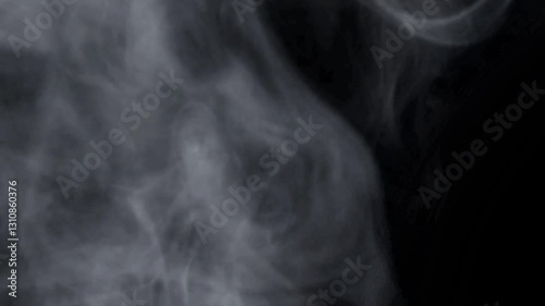 White Smoke and Mist on Black and Green Screen – Chroma Key Fog, Vapor, and Haze Effect for Video Editing and Motion Graphics