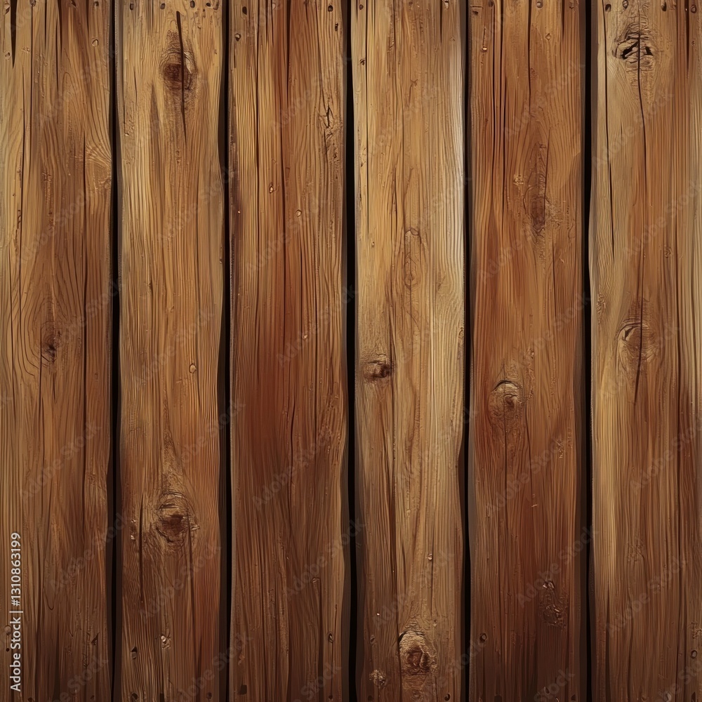 Fototapeta premium Dark brown wooden planks background texture.