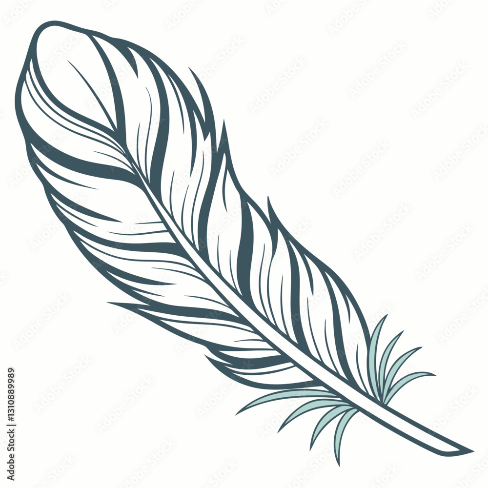 Obraz premium feather