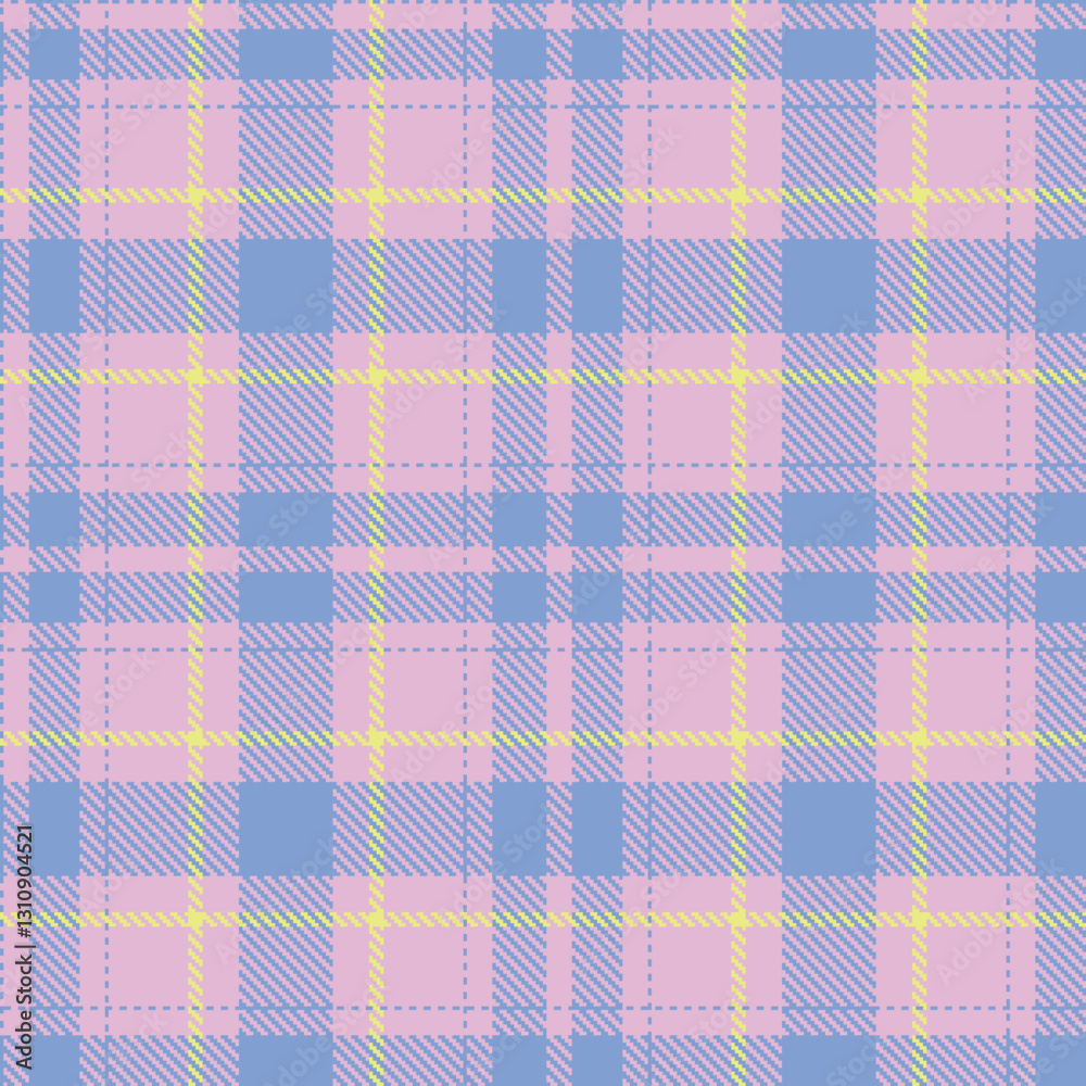 Modern Pale Light Lavendar Seamless Tartan Fabric Design Modern Pale Light Lavendar Seamless Tartan Fabric Design
