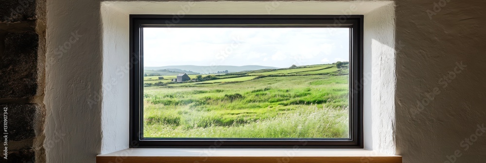 Fototapeta premium Rustic Window View