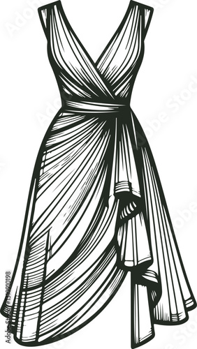 vector illustration of a woman