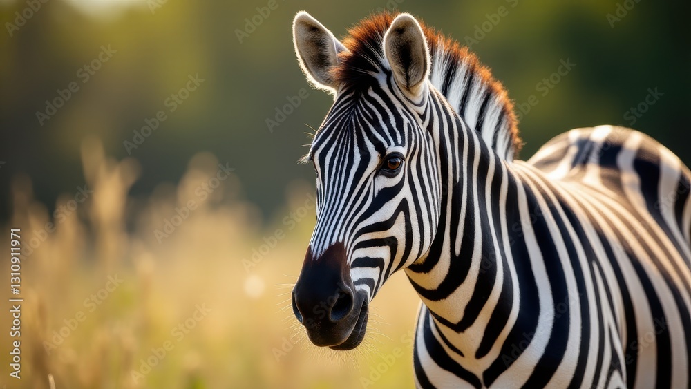A close-up of a zebra in a natural setting, perfect for a zebra wallpaper. A close-up of a zebra in a natural setting, perfect for a zebra wallpaper.