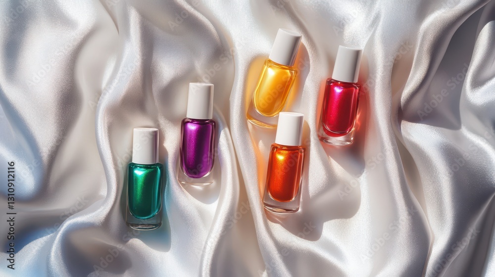 Colorful Nail polish pattern background,Bottles of nail polish, each containing liquid cosmetics,Set colors nail polish isolated on color background,beauty,fashion concept,space for text. Colorful Nail polish pattern background,Bottles of nail polish, each containing liquid cosmetics,Set colors nail polish isolated on color background,beauty,fashion concept,space for text.