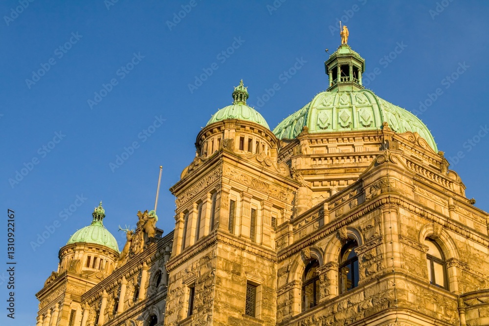 Obraz premium Majestic British Columbia Parliament Buildings