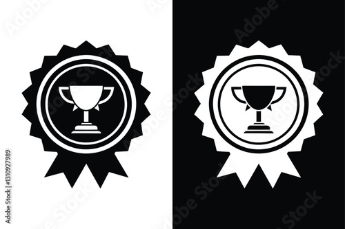 Achievement & Certification Symbol. Stylish Vector Design Set