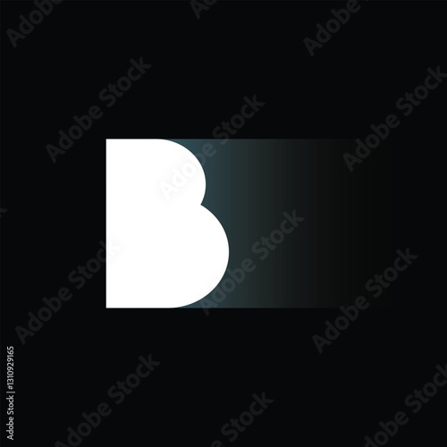 Initial Letter B Logo Design. B Logo Design. Creative And Modern B logo