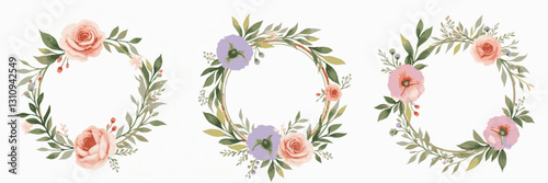 Blossoming Harmony: The Vibrant Elegance of Floral Wreaths
