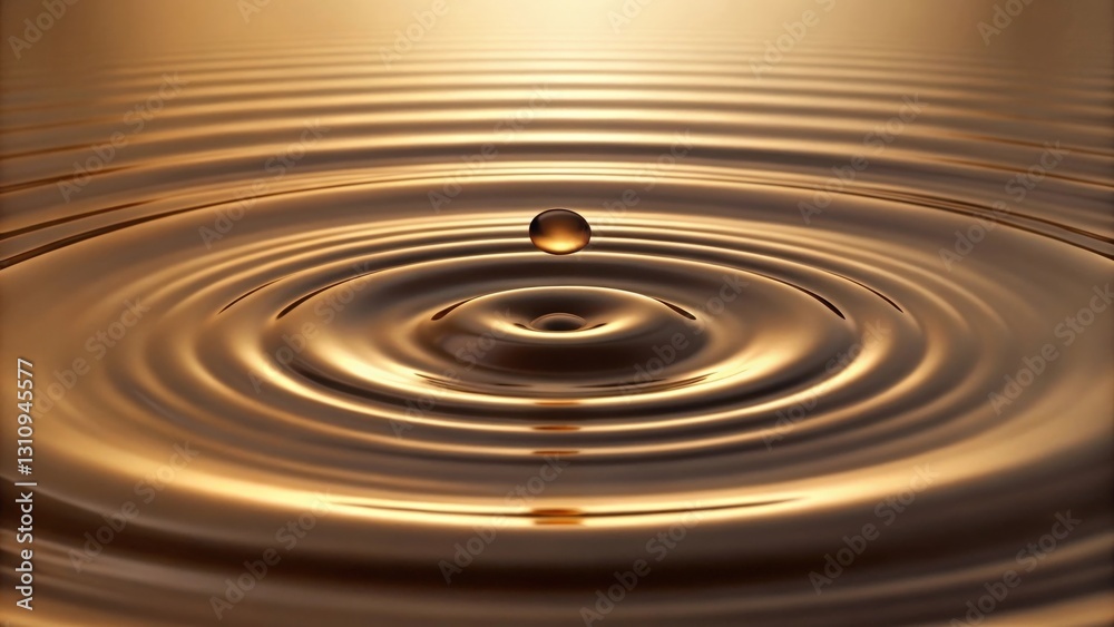 a single water droplet creating ripples on the surface of water, perfect for representing concepts like change, impact, or tranquility. a single water droplet creating ripples on the surface of water, perfect for representing concepts like change, impact, or tranquility.