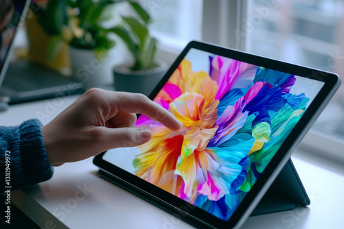 Colorful Touchscreen Interaction