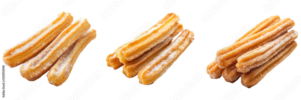 Churros isolated on transparent background Churros isolated on transparent background