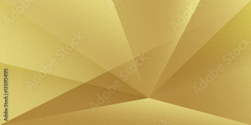 Brown mustard orange gold golden yellow beige white abstract background. Geometric shape. Line stripe corner triangle. Color gradient. Noise grain.