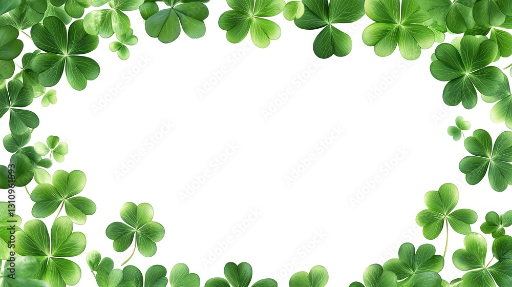 St Patrick day background, clover set
St Patrick day background, clover set