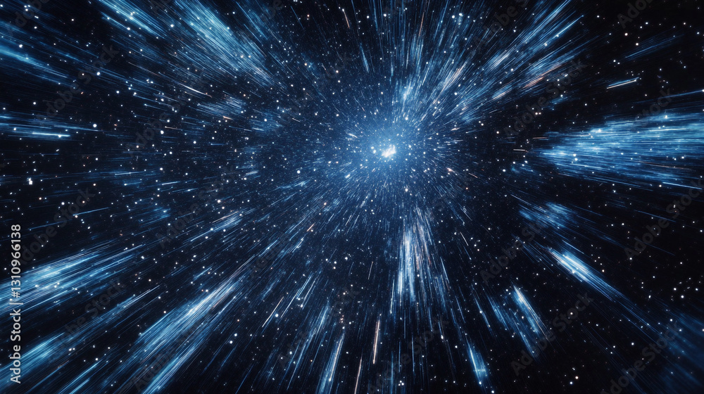 Stunning blue nebula space background with bright stars cosmic light trails sky art dark night power Stunning blue nebula space background with bright stars cosmic light trails sky art dark night power