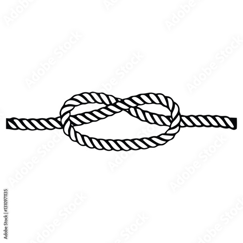 Rope Art and Nautical Knot Clipart for Graphic Design