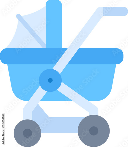 Stroller baby icon