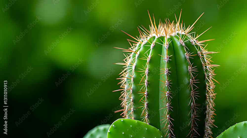 Intricate macro shot of cactus spines lush green environment nature photography close-up view aesthetic plant detail Intricate macro shot of cactus spines lush green environment nature photography close-up view aesthetic plant detail