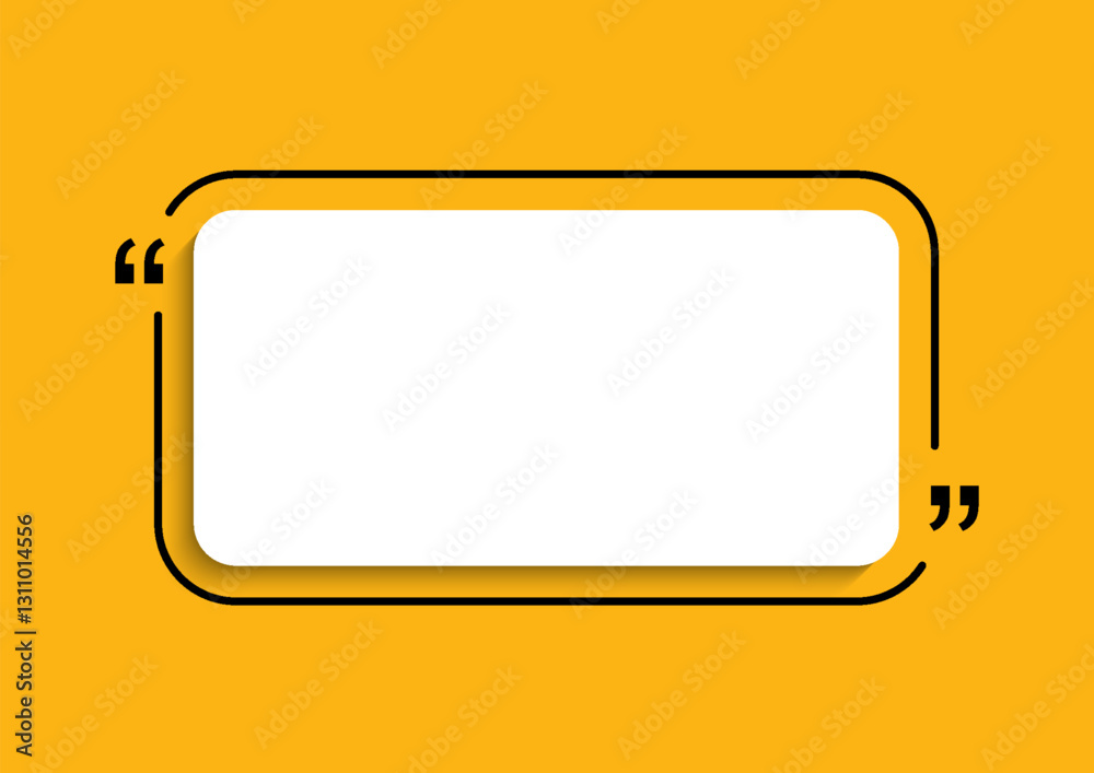 Testimonial banner infographic background. Infographic quote bubble template illustration. Testimonial banner infographic background. Infographic quote bubble template illustration.