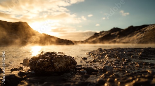Women immerse themselves in the hot springs of Iceland's famous Blue Lagoon, ...