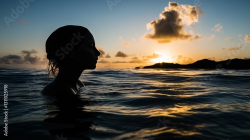 Women immerse themselves in the hot springs of Iceland's famous Blue Lagoon, ...