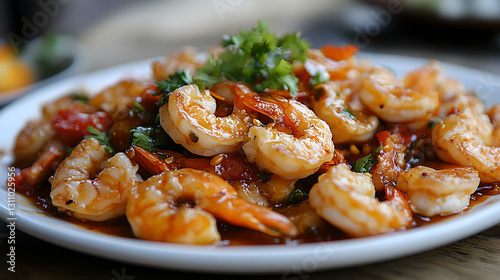 Spicy Fried Shrimps