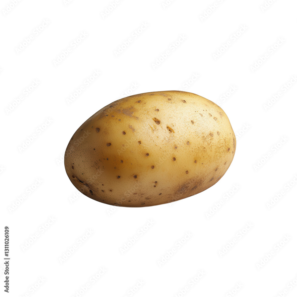 Potato isolated on white background for cooking, food preparation, healthy meals, organic produce, nutrition, ingredients for recipes, agriculture, kitchen. Potato isolated on white background for cooking, food preparation, healthy meals, organic produce, nutrition, ingredients for recipes, agriculture, kitchen.