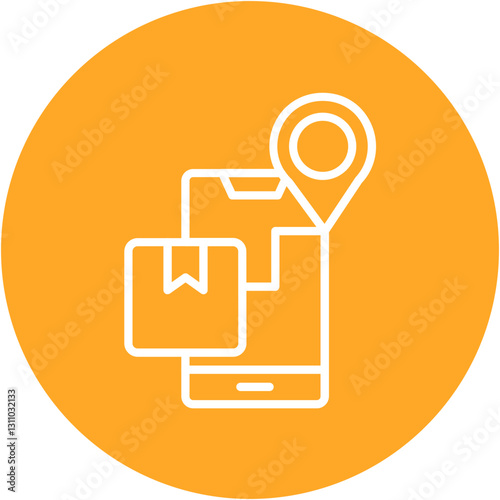 Real time Tracking Icon
