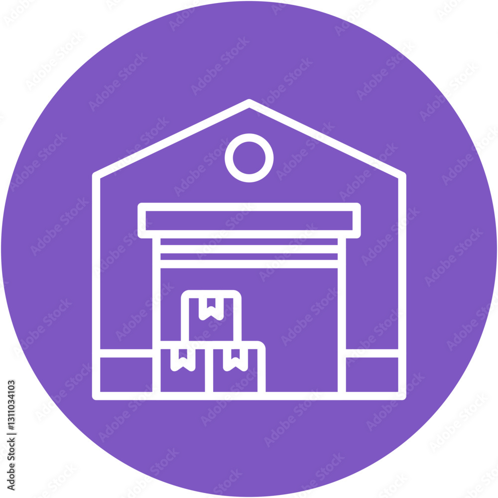 Warehouse Icon Warehouse Icon