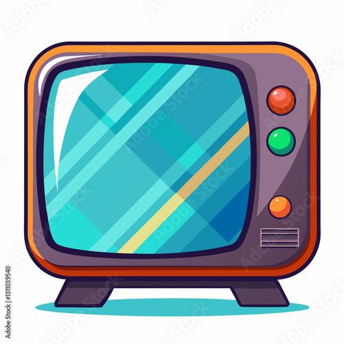 retro tv set
