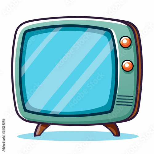 retro tv set