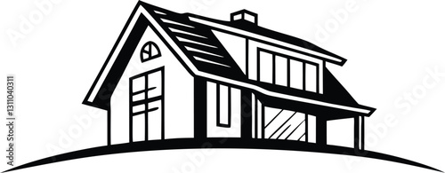 Haven Heights Minimalist Real Estate Emblem