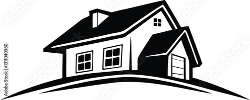 Haven Heights Minimalist Real Estate Emblem