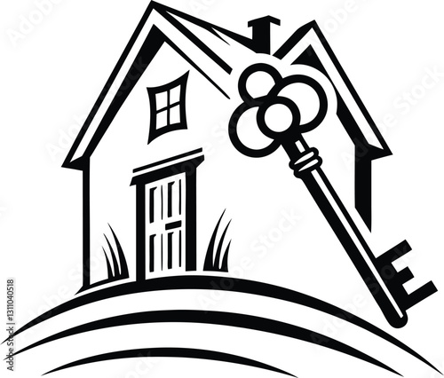 Haven Heights Minimalist Real Estate Emblem