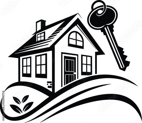 Haven Heights Minimalist Real Estate Emblem