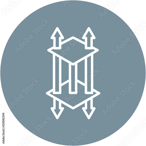 Layer Adhesion Icon