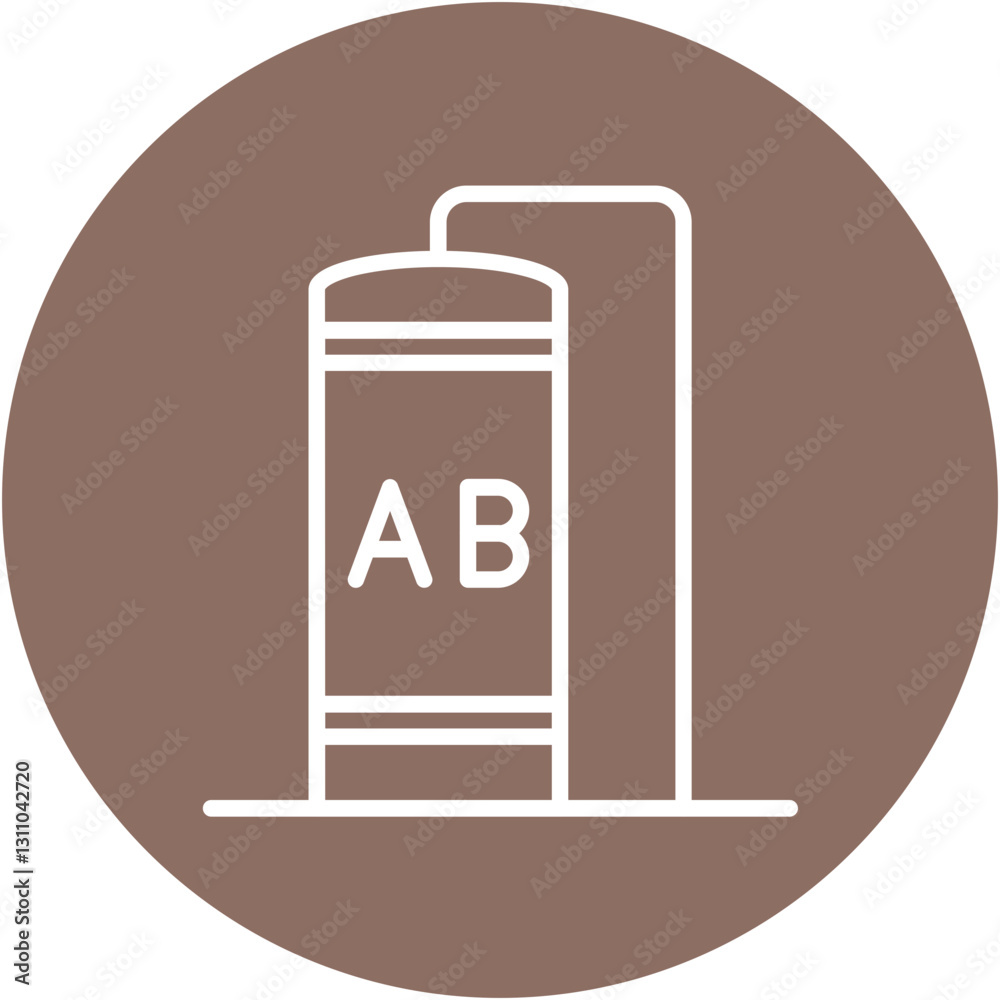 Resin Tank Icon Resin Tank Icon