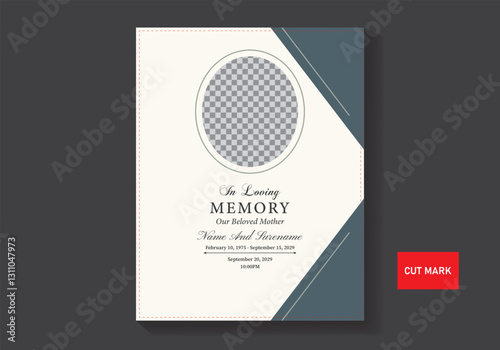 Memorial Funeral Flyer Templates illustration
