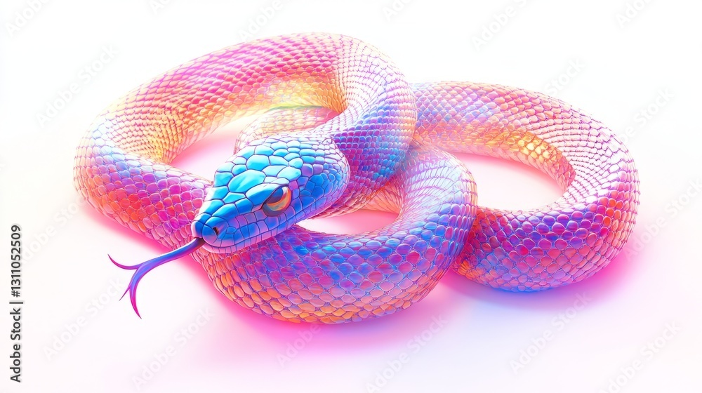 Generic Digital Snake Overview Pixelated Scales Desert Generic Digital Snake Overview Pixelated Scales Desert