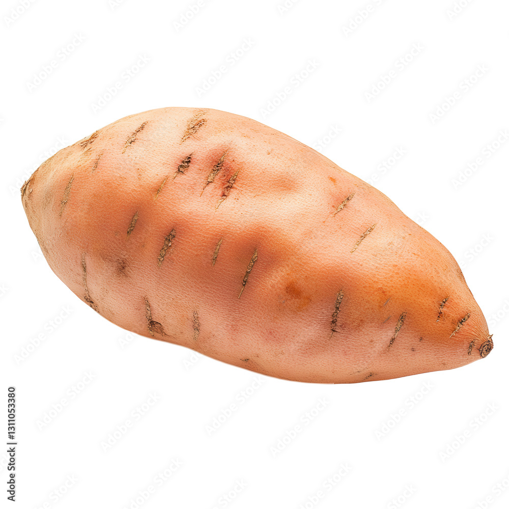 Sweet potato isolated on white background, fresh nutritious vegetable, healthy eating, organic food, culinary ingredient, diet, gourmet cooking, vegetarian meals. Sweet potato isolated on white background, fresh nutritious vegetable, healthy eating, organic food, culinary ingredient, diet, gourmet cooking, vegetarian meals.