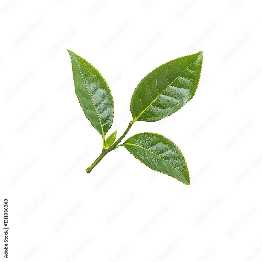 Tea leaves isolated on white background for herbal remedies, organic ingredients, culinary uses, natural wellness, and fresh tea preparation options. Tea leaves isolated on white background for herbal remedies, organic ingredients, culinary uses, natural wellness, and fresh tea preparation options.
