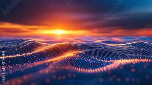 Cuttingedge technology like quantum wave tracking is being used to enhance financial analysis processes Concept Quantum Wave Tracking Financial Analysis CuttingEdge Technology Data Enhancement

