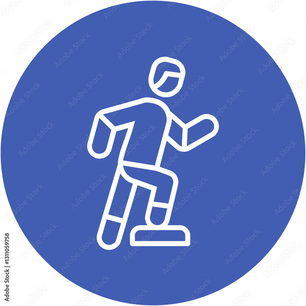 Fototapeta premium Aerobics Icon