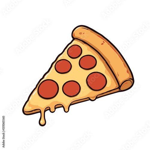 Pizza Food Illustration