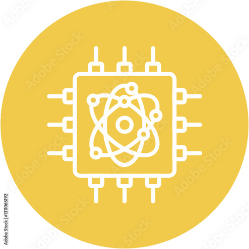 Quantum Computing Icon