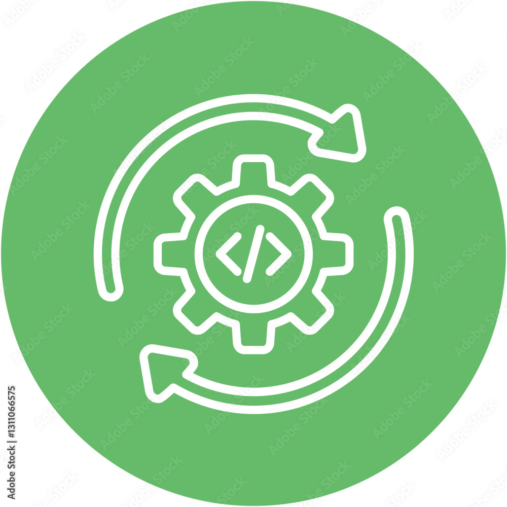 Continuous Integration Icon Continuous Integration Icon