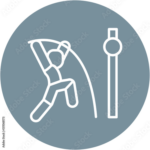 Pole Vault Icon