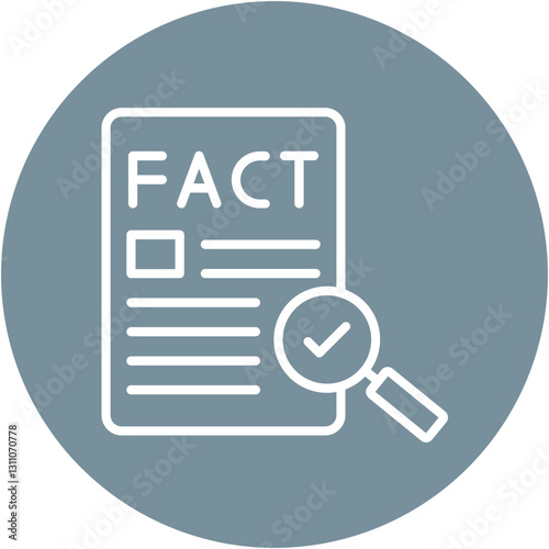 Fact Checking Icon