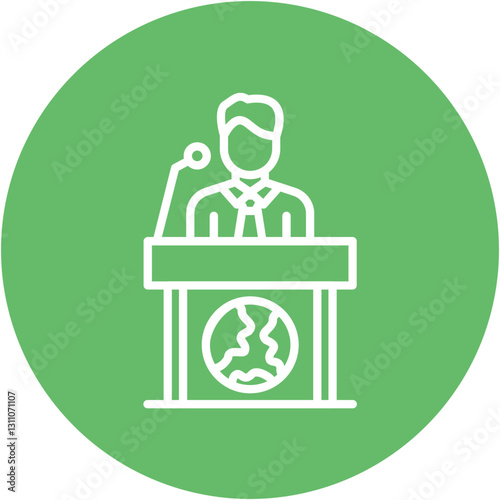 News Anchor Icon